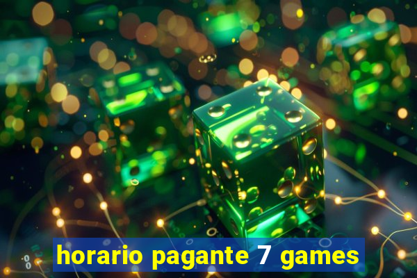 horario pagante 7 games